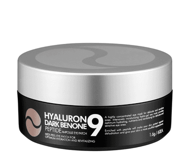 Hyaluron Dark Benone Peptide 9 Ampoule Eye Patch