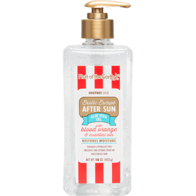 After Sun Aloe Vera Gel With Blood Orange And Essential Oils