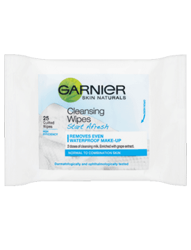 Garnier Essentials Cleansing Wipes Start a Fresh