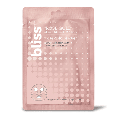 Rose Gold Foil Sheet Mask