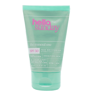 The Mineral One 100% Mineral Filter Fragrance Free Face Cream SPF 50
