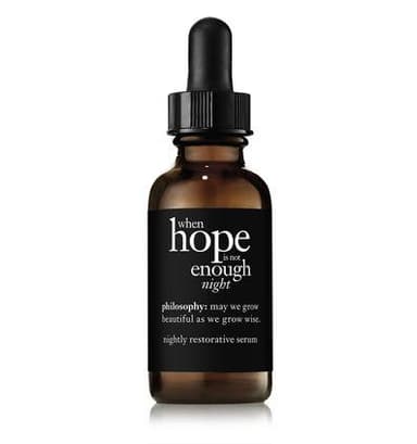 when hope is not enough night nightly restorative serum