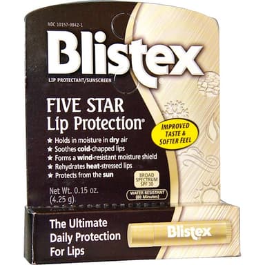 Five Star Lip Protection, SPF 30