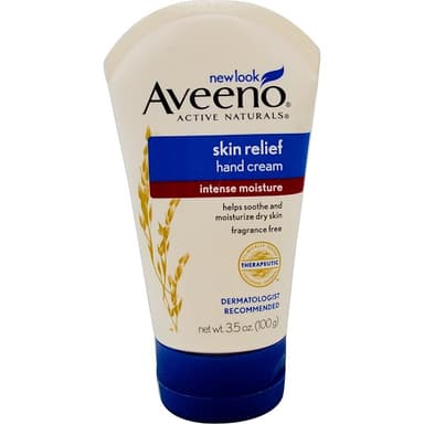 Skin Relief, Hand Cream, Fragrance Free