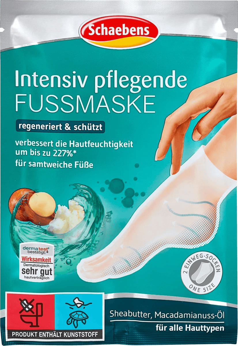 Intensiv Pflegende Fußmaske