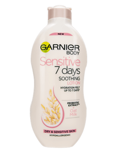Garnier Body Intensive 7 Days Sensitive 7 Days Oat Milk Body Lotion Sensitive Skin