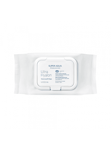 Super Aqua Ultra Hyalron Cleansing Oil Wipes
