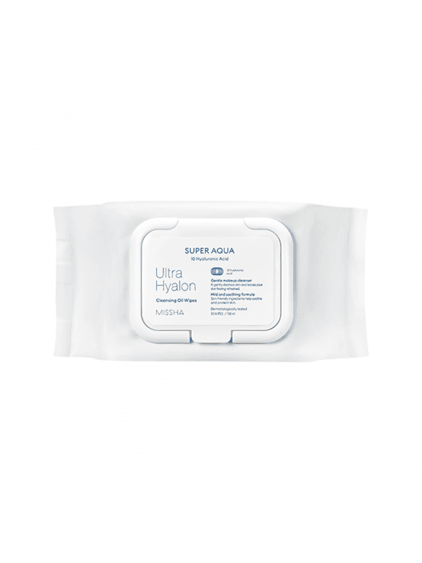 Super Aqua Ultra Hyalron Cleansing Oil Wipes