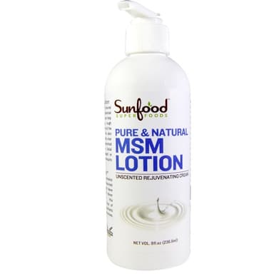 MSM Lotion, Unscented Rejuvenating Cream