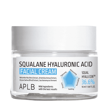 Squalane Hyaluronic Acid Facial Cream