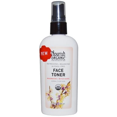 Refreshing & Balancing Face Toner Rosewater + Witch Hazel