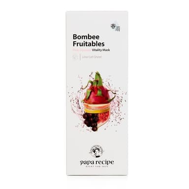 Papa Recipe Bombee Fruitables Pink Squeeze Vitality Mask 10 Ea