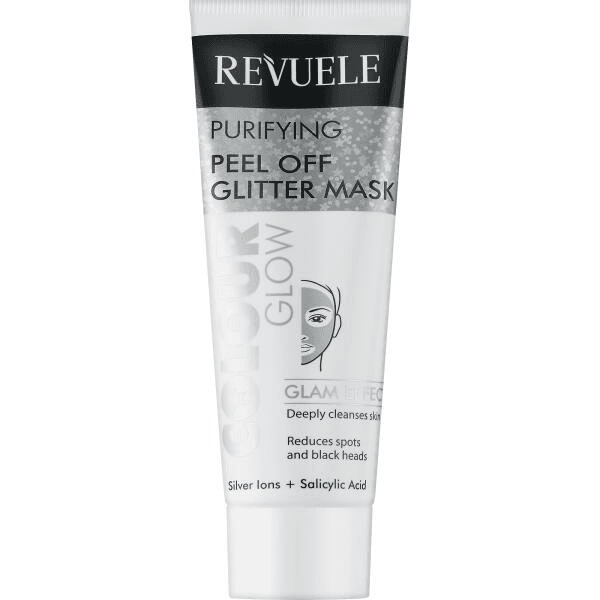Colour Glow Silver Purifying Peel Off Glitter Mask