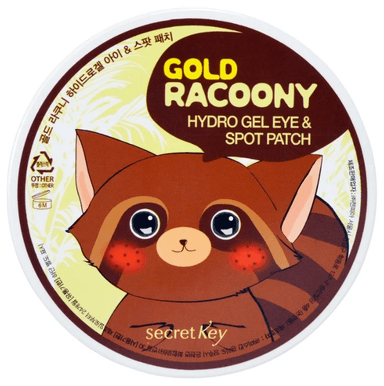 Gold Racoony Hydrogel Eye & Spot Patch