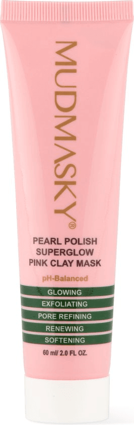 Pearl Polish Super Glow Pink Clay Mask