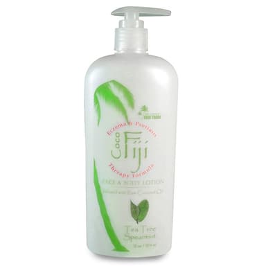 Face & Body Lotion, With Organic Coconut Oil, Tea Tree Spearmint
