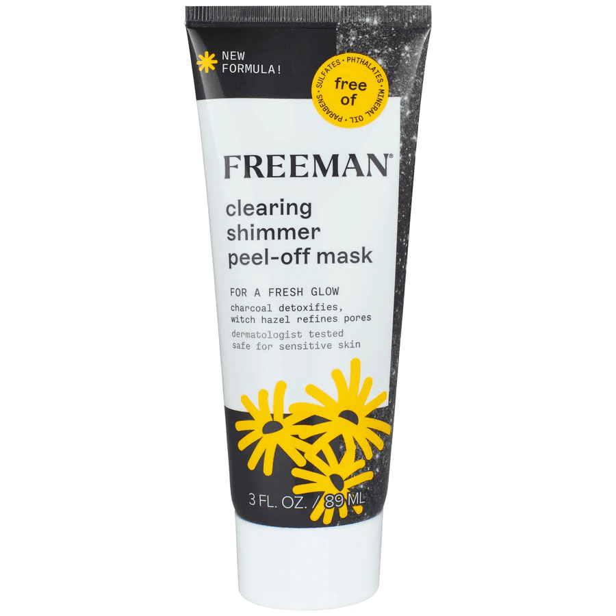 Clearing Shimmer Charcoal & Witch Hazel Peel Off Mask