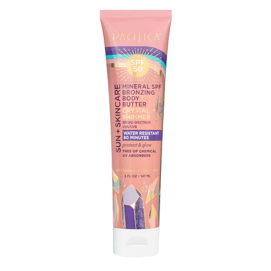 Mineral SPF Bronzing Body Butter Crystal Shimmer SPF 50