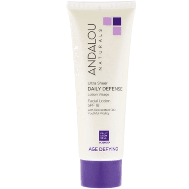 Age Defying, Ultra Sheer Daily Defense, Facial Lotion, SPF 18