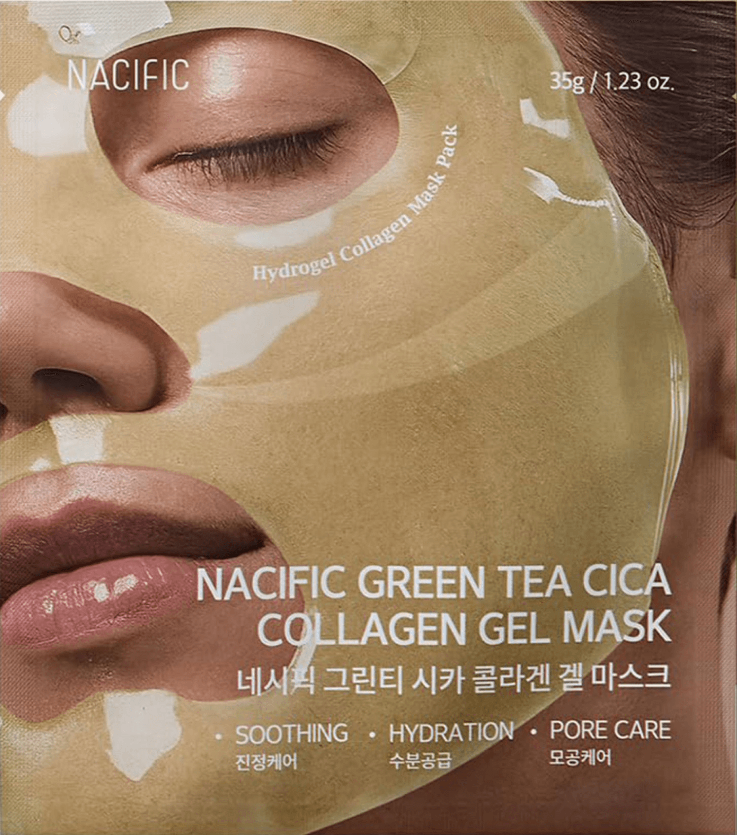 Collagen Gel Facial Mask Green Tea Cica