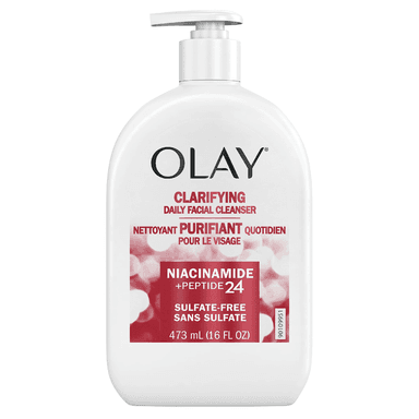 Clarifying Daily Facial Cleanser With Niacinamide + Peptide 24