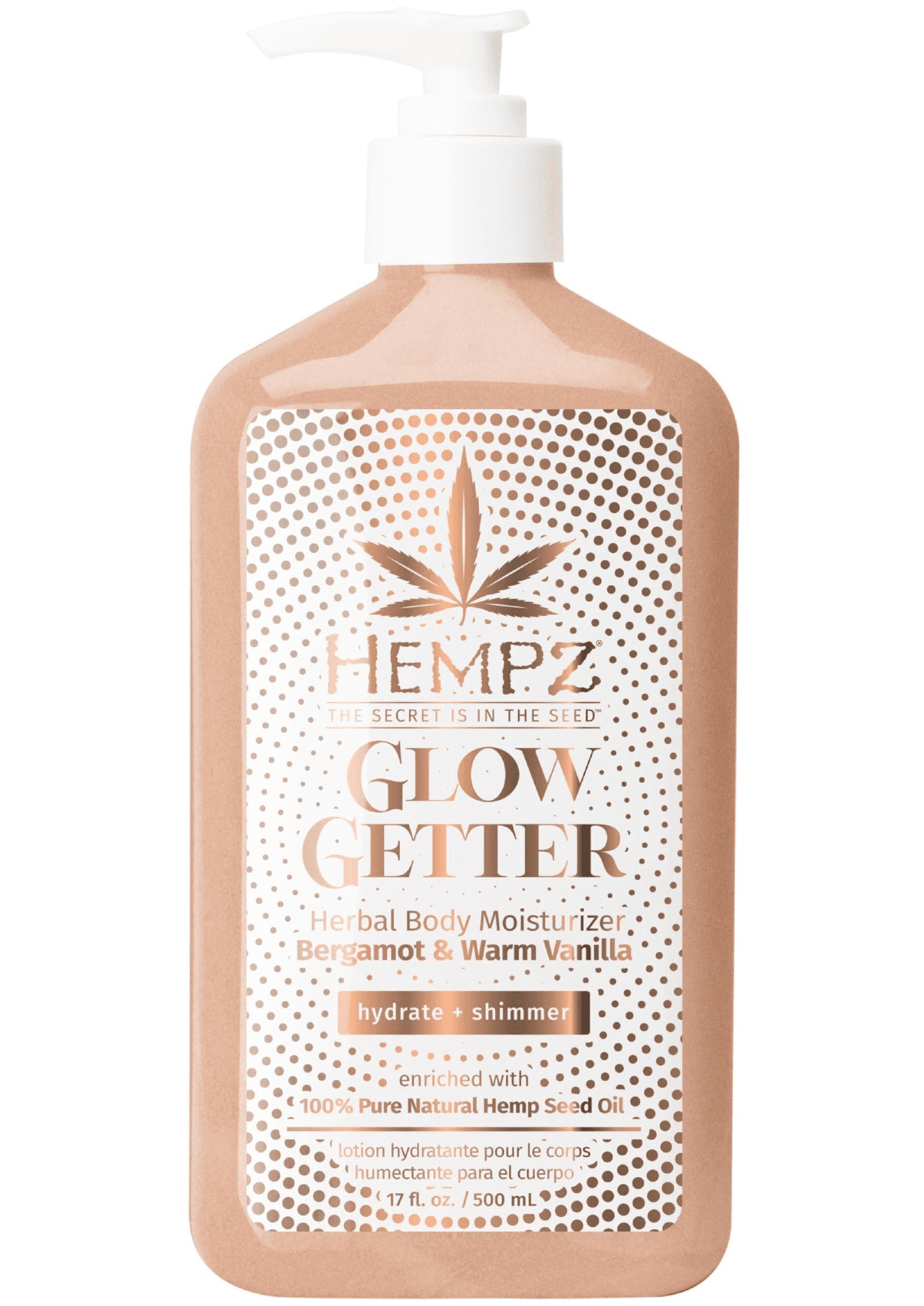 Glow Getter Herbal Body Moisturizer with Shimme