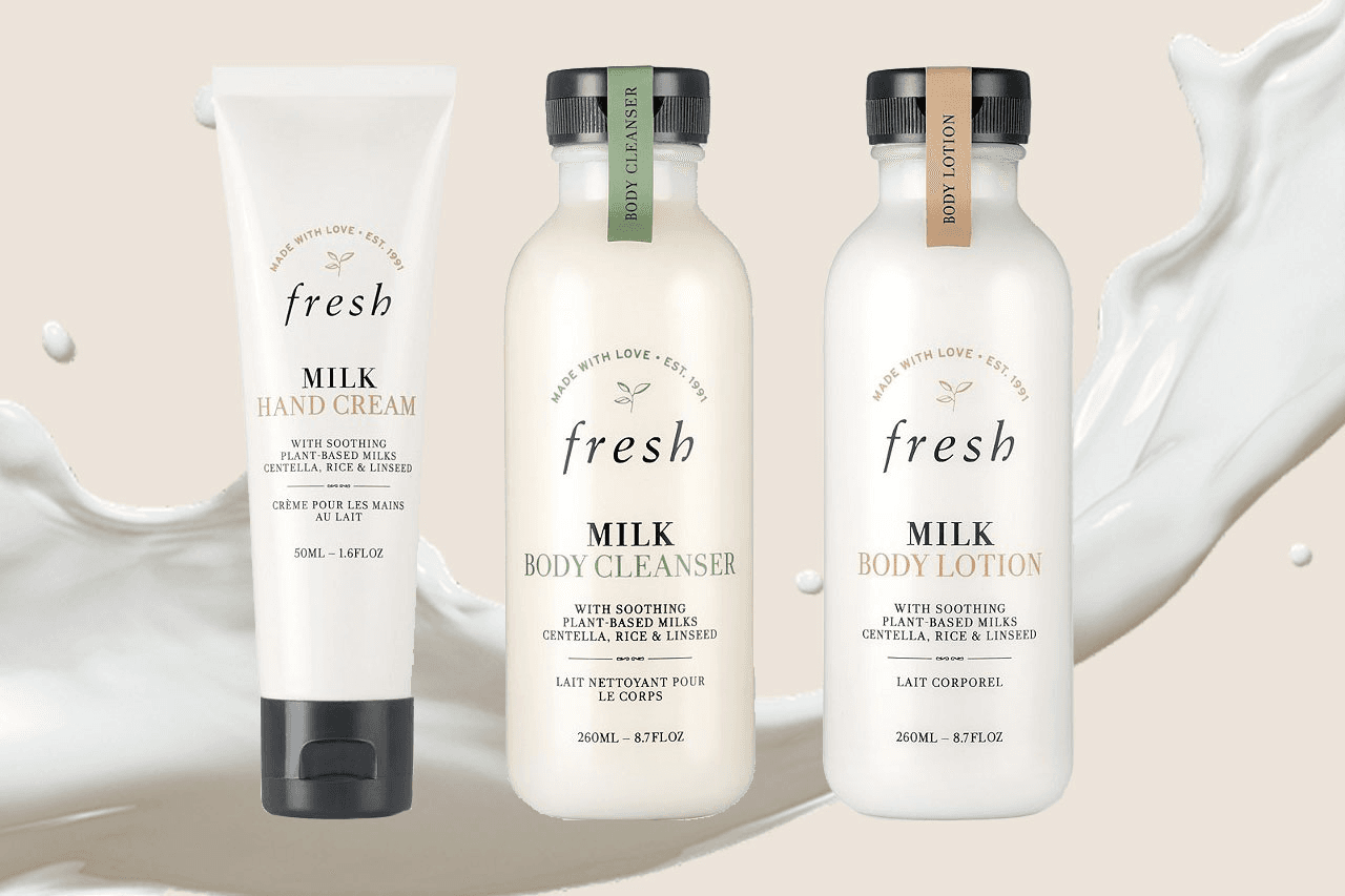 Plant-based Milk Body Collection by fresh