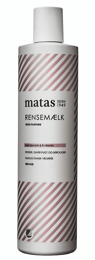 Rensemælk til Tør Hud Uden Parfume