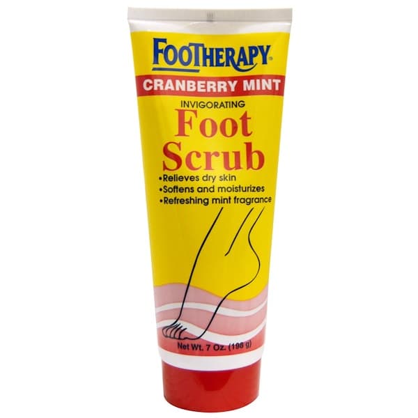 Footherapy, Invigorating Foot Scrub, Cranberry Mint