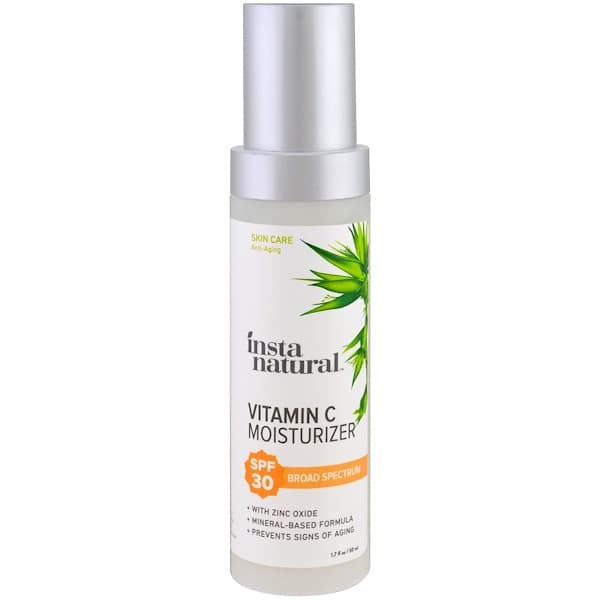 Vitamin C Moisturizer, SPF 30, Natural Mineral Sunscreen