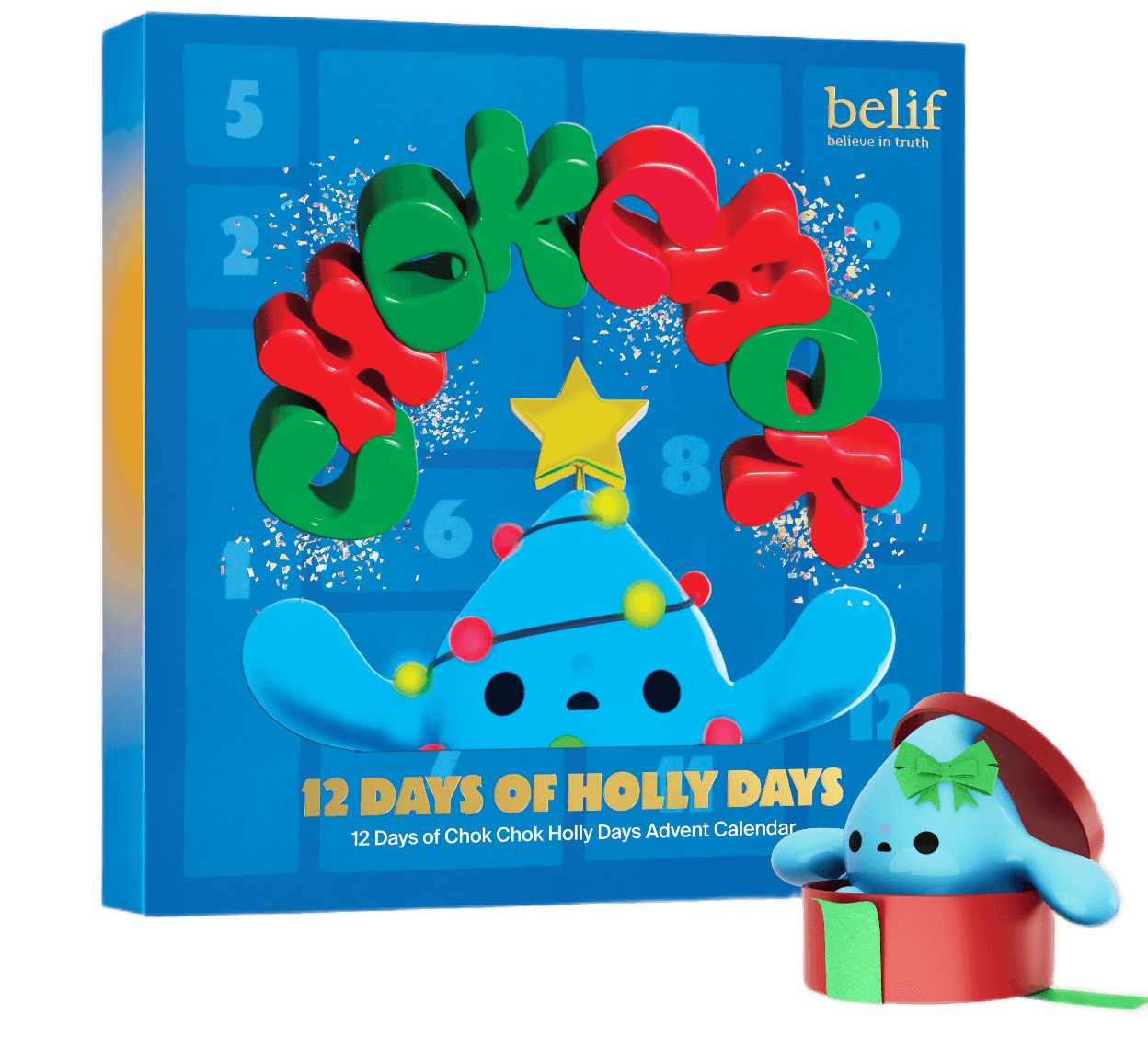 12 Days of ChokChok Hollydays Advent Calendar 2025