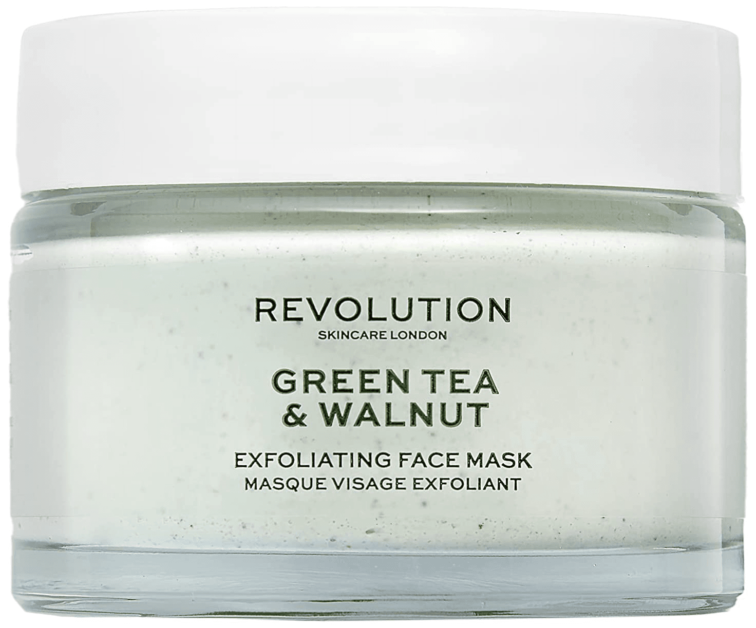 Green Tea & Walnut Exfoliating Face Mask