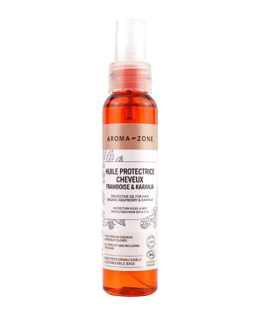 Huile Protectrice Cheveux Karanja & Framboise BIO