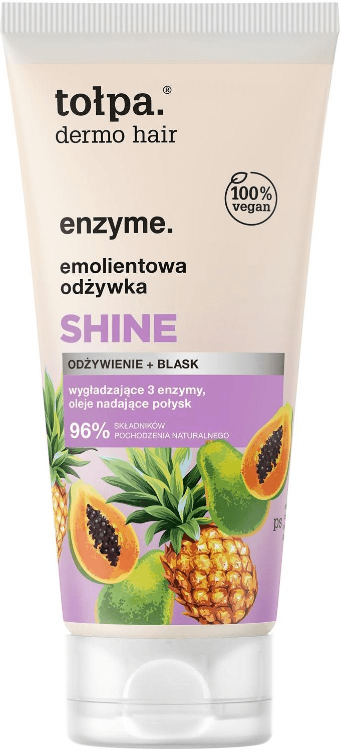 Dermo Hair. Enzyme. Emolientowa Odżywka Shine