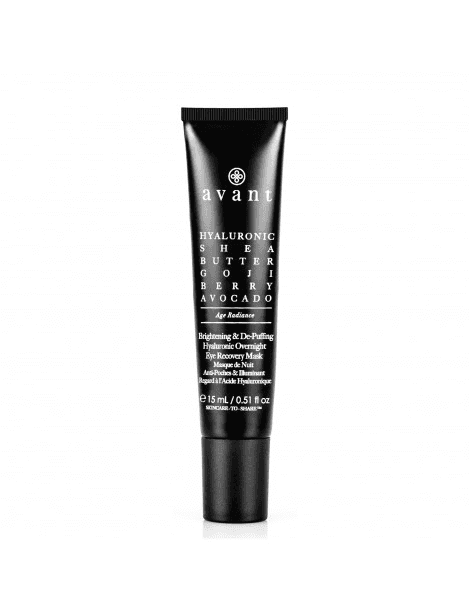 Brightening & De-Puffing Hyaluronic Overnight Eye Recovery Mask