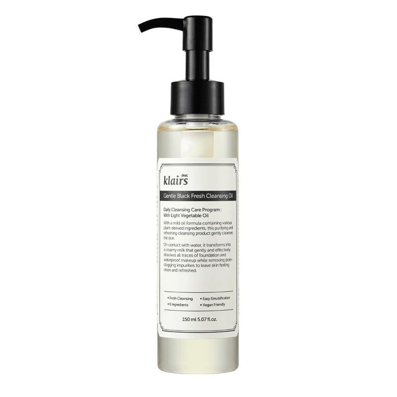 Gentle Black Fresh Cleansing Oil