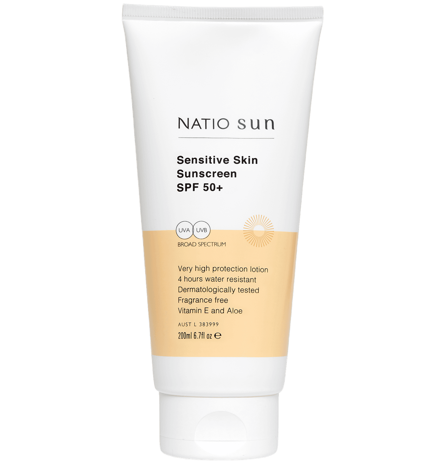 Sensitive Skin Sunscreen SPF 50+