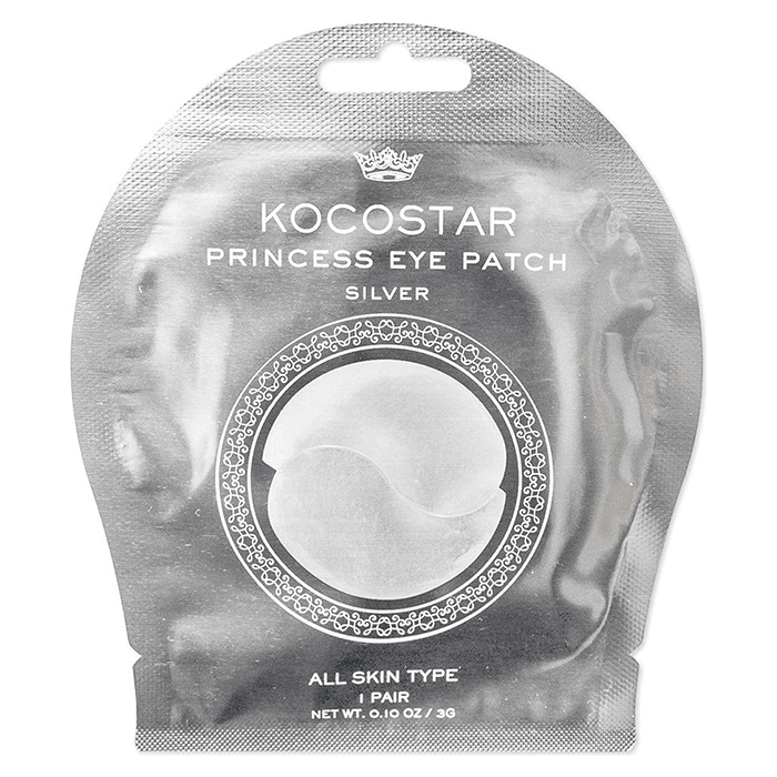 Princess Eye Patch Silver 1 Pair
