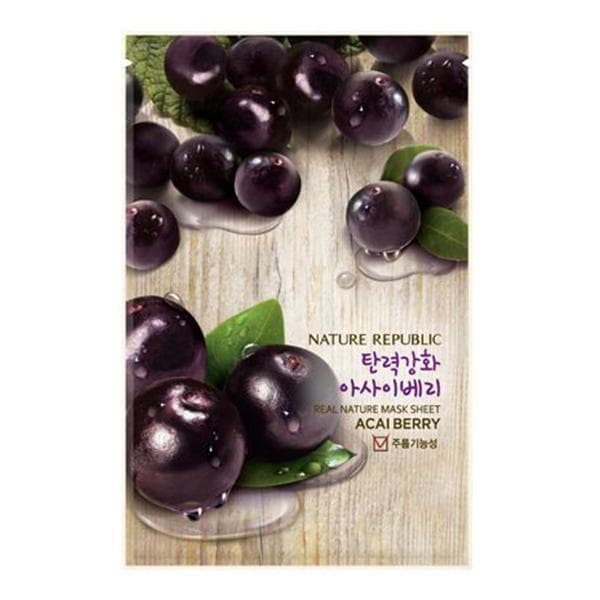 Real Nature Acai Berry Mask Sheet
