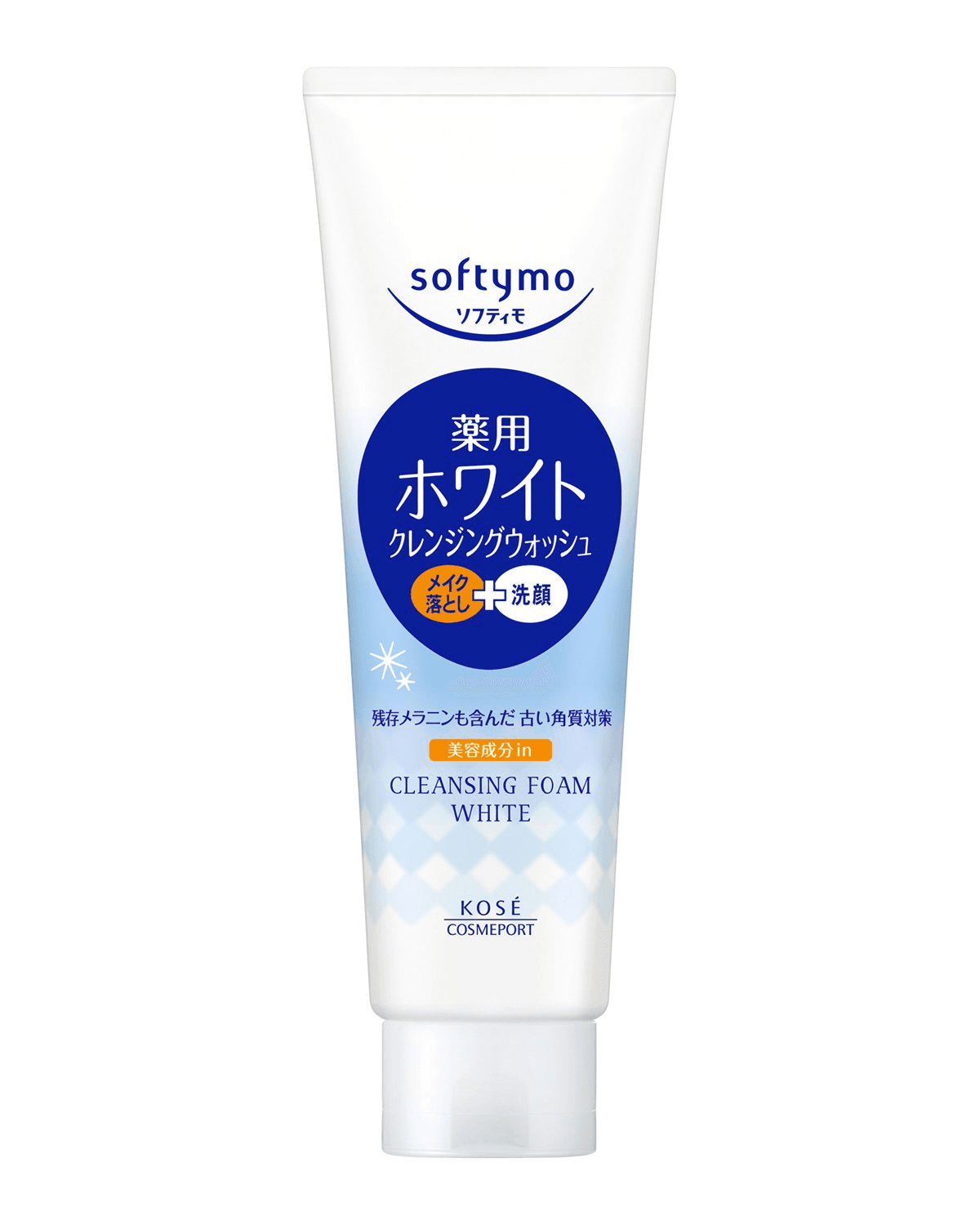 White Makeup Cleansing And Facial Foam