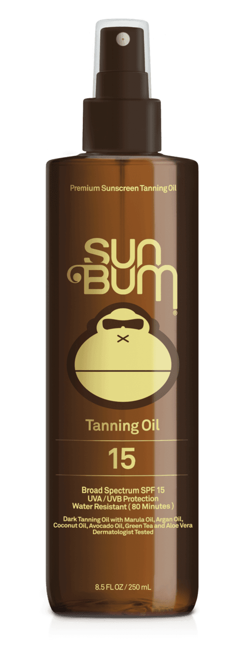 SPF 15 Sunscreen Tanning Oil