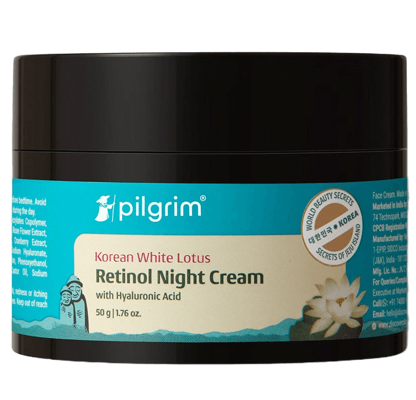 Retinol Night Cream with Vitamin C & Hyaluronic Acid