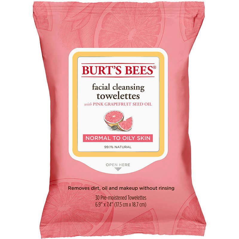 Facial Cleansing Towelettes - Pink Grapefruit
