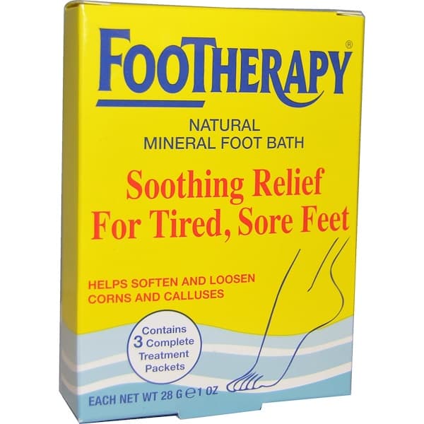 Footherapy, Natural Mineral Foot Bath