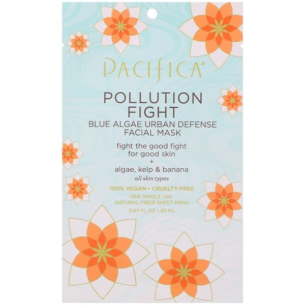 Pollution Fight, Blue Algae Urban Defense Facial Mask