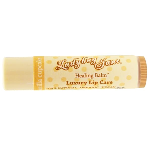 Ladybug Jane, Healing Lip Balm,Vanilla Cupcake