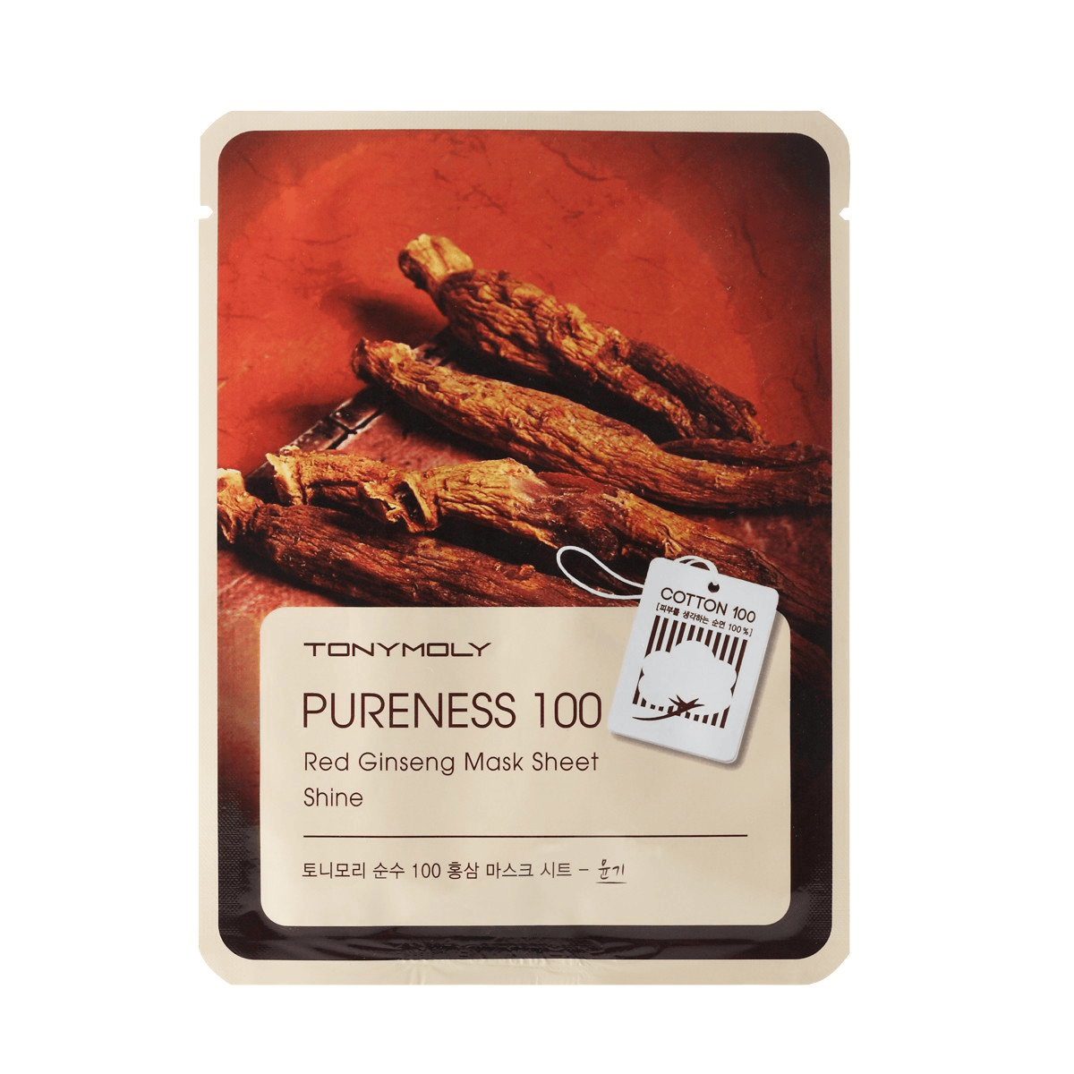 Pureness 100 Sheet Mask Red Ginseng