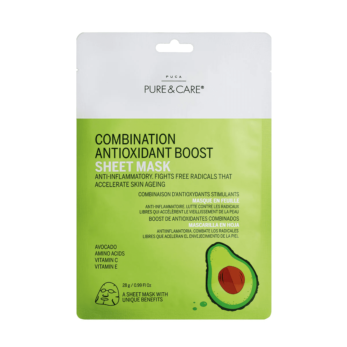 Combination Antioxidant Boost Sheet Mask