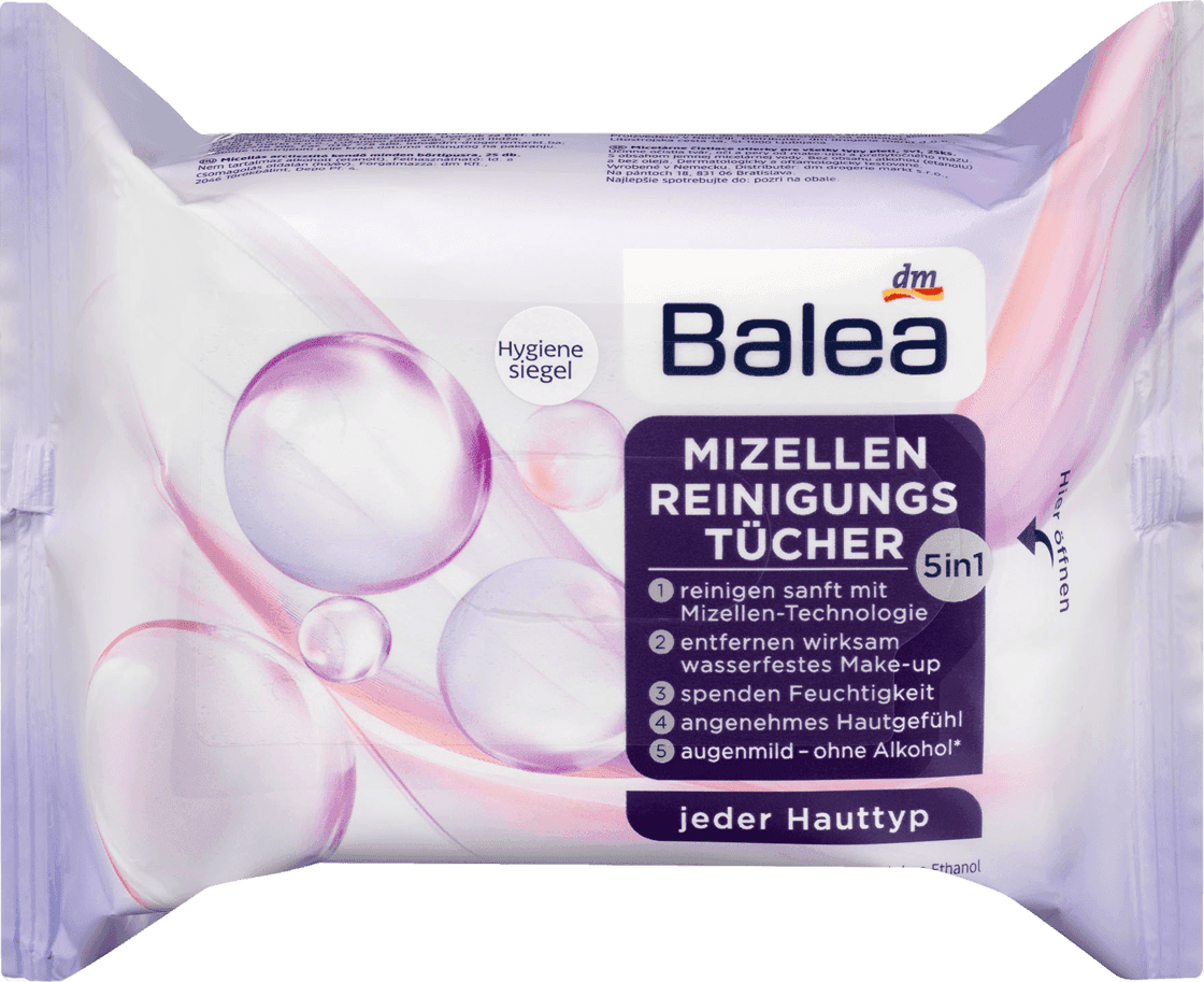 Mizellen-Reinigungstücher