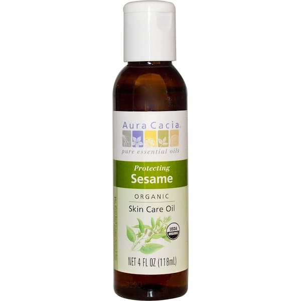 Organic Skin Care Oil, Protecting Sesame